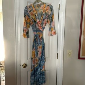 Farm Rio wrap dress